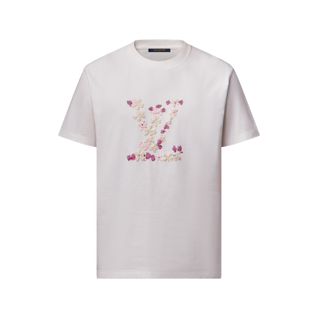 Embroidered T-Shirt - Luxury White | LOUIS VUITTON